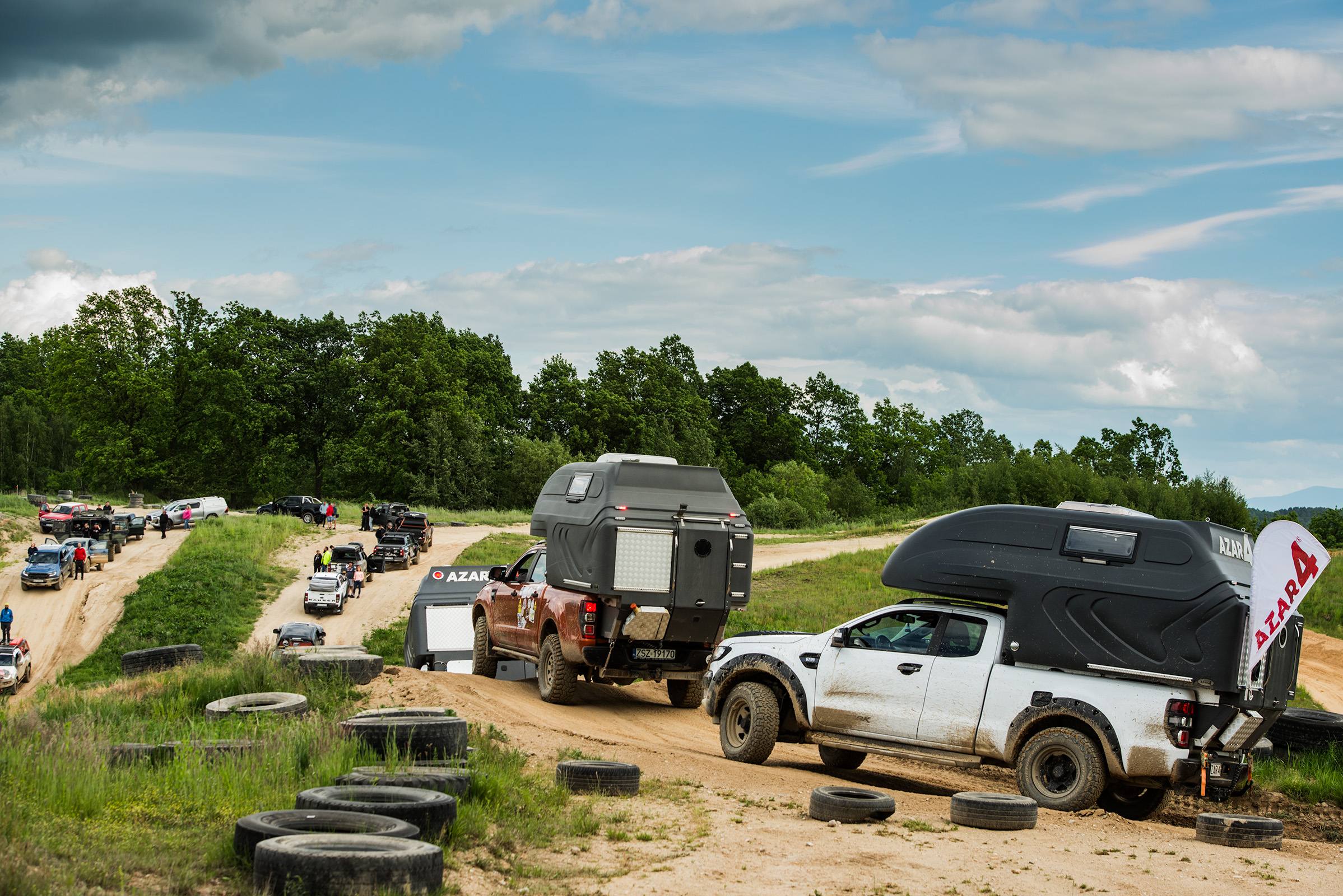 pickup camper offroad
