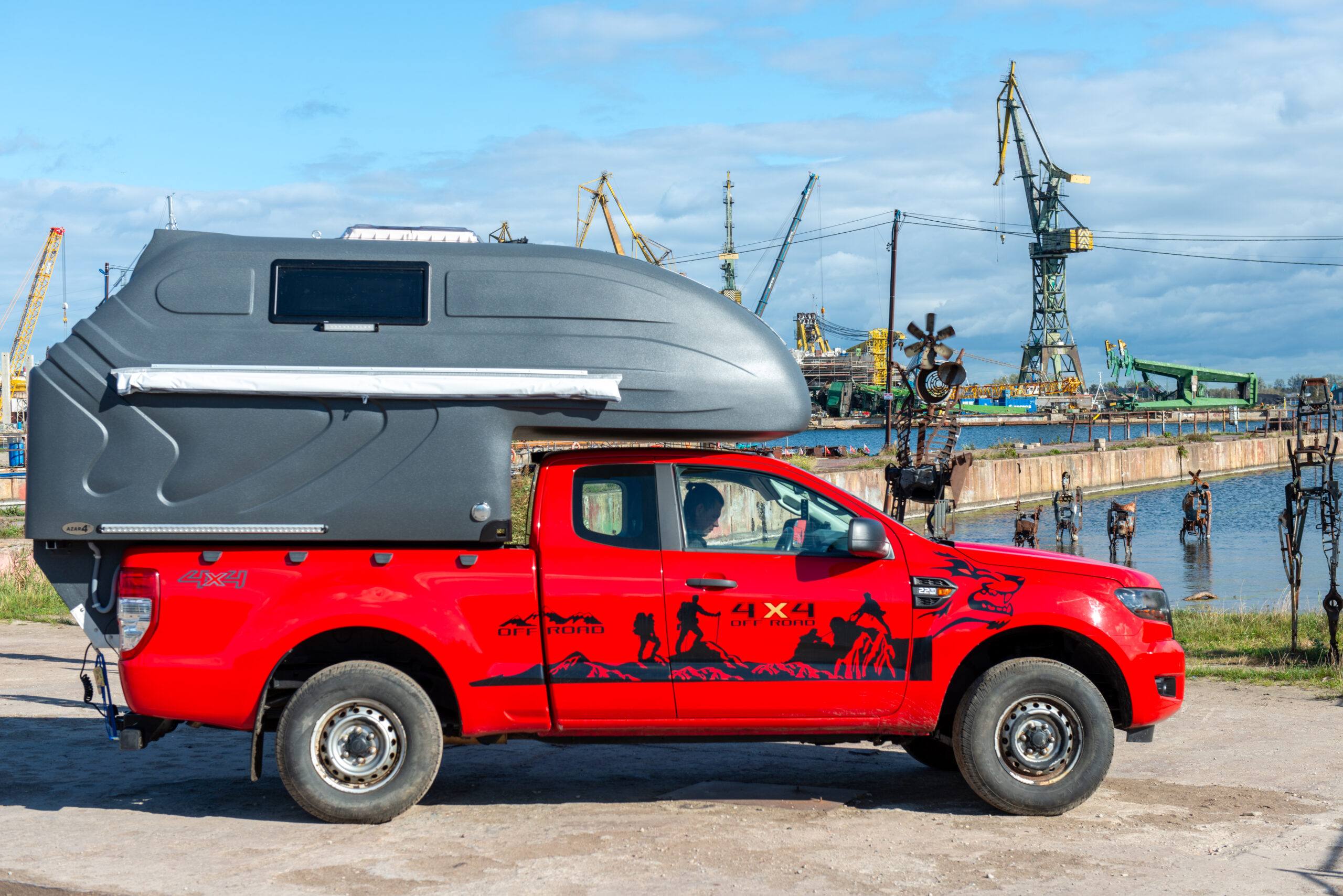 waga azar4 pickup camper